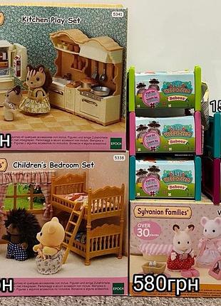Набір sylvanian families дитяча спальня (5338)