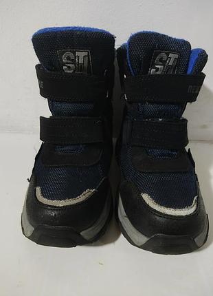 Ботинки детские зимние с термомембраной, фирмы том.м, производитель италия, размер 30.