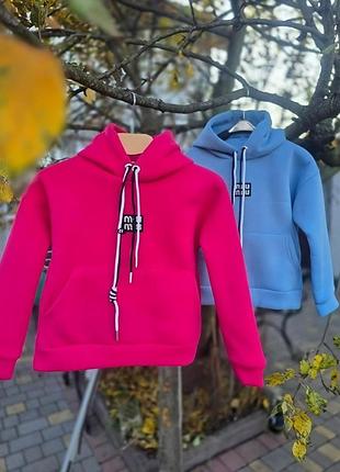 Теплый свитшот