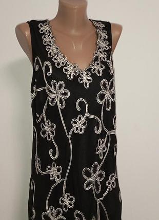 Сукня з пайетками на підкладці