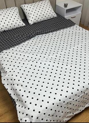 Постільна білизна бязь затишний мікс двоспальний