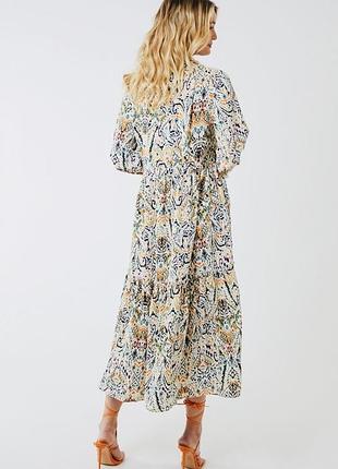 🔥красивое ярусное 👗 платье 7