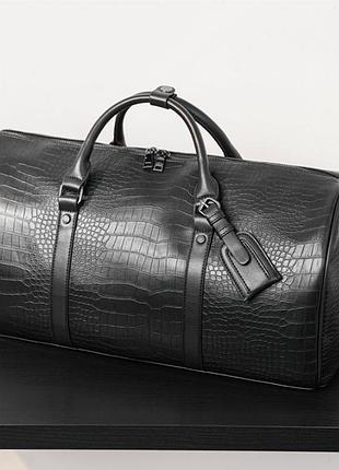 Мужская городская сумка для мужчин под рептилию, повседневная сумка для города, спортивная сумка для зала