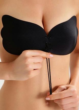 Фирменные бра на липучках, флайбра magic, asos, new look под открытое наряды черные