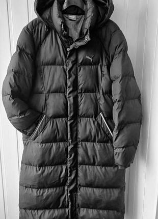 Пуховик довгий
