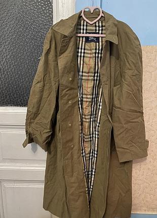 Плащ burberry новый 50 хл 100% хлопок