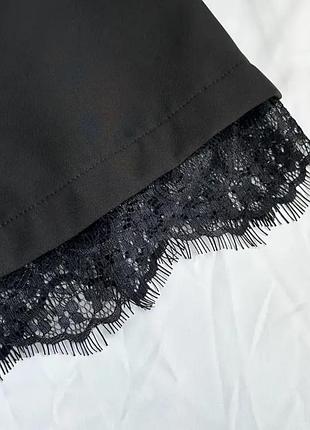 Шорти з мереживом