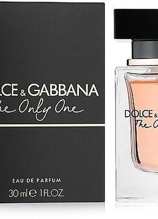 Оригинал dolce gabbana the only one 30 ml парфюмированная вода