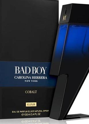 Оригінал carolina herrera bad boy cobalt elixir 100 ml парфумована вода