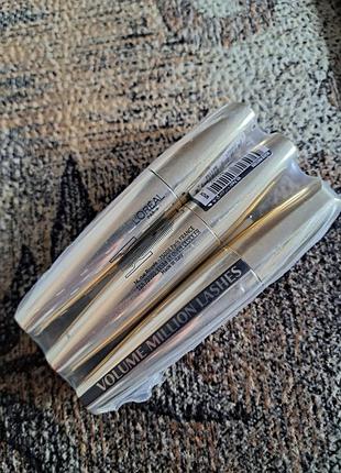Туш для вій l'oréal paris volume million lashes