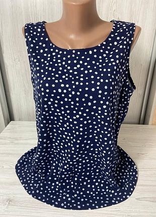 Майка женская из 100% хлопка от французского бренда bonmarche размер 20