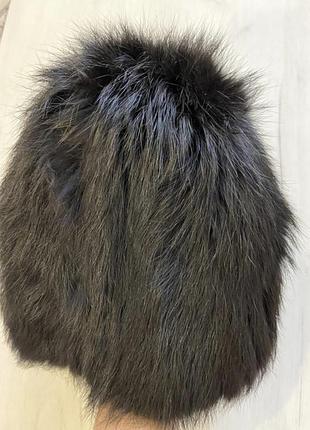 Шапка хутряна з кролика