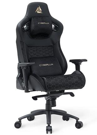 Геймерское кресло cyberlux apollo black (арт. gm-404 b)