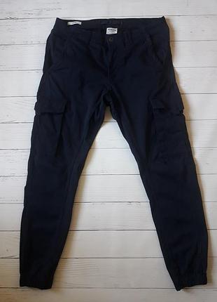 Звужені чоловічі штани карго jack&amp;jones