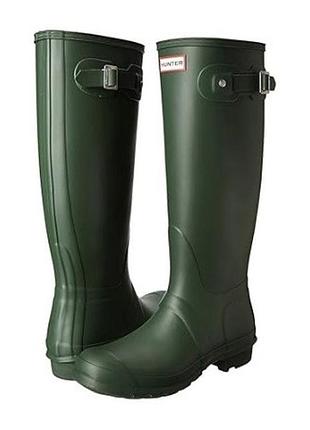 Стильні гумові чоботи hunter, оригінал