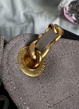 Сумка 27 mini handbag grey/gold 5