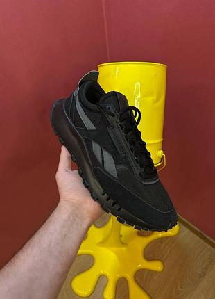Кроссовки reebok classic черные - оригинал, новые, 40-46