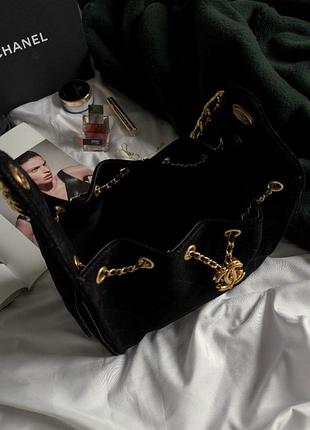 Сумка 25 mini handbag black/gold 7