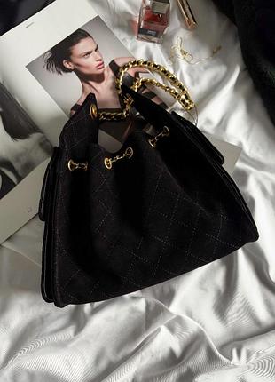 Сумка 25 mini handbag black/gold 9