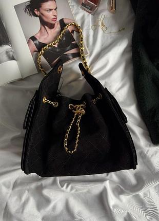 Сумка 25 mini handbag black/gold 6
