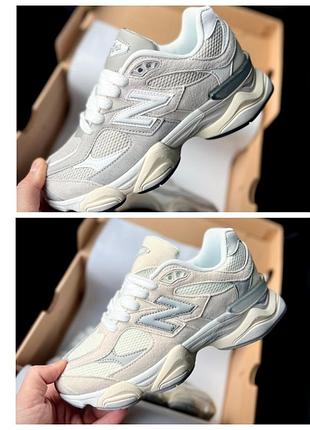 Женские/подростковые замшевые кроссовки new balance 9060