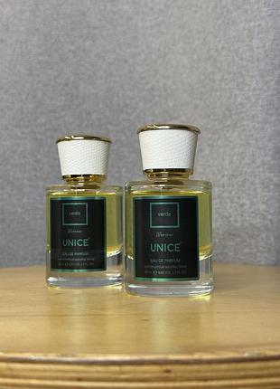 Жіноча парфумована вода unice verde, 50 мл. йдуть без коробки
