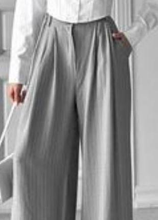 Брюки #палаццо#в полоску