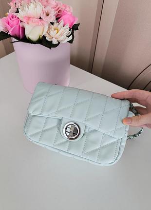 Сумка маленька м'ятна