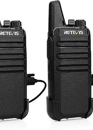 Міні-рація retevis rt622, професійна двостороння радіостанція pmr446 для далеких відстаней