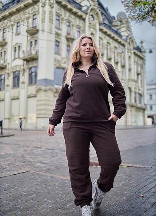 Флісовий жіночий та чоловічий костюм