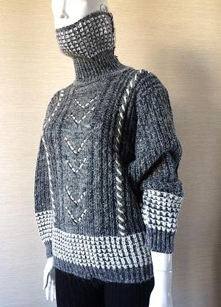 Жіночий теплий товстий светр вовна мохер