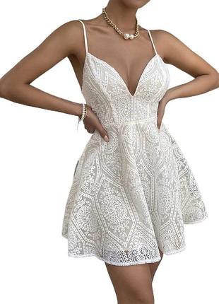 Сукня мереживна