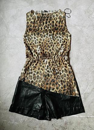 Блуза zara лео принт