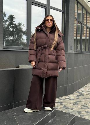 Жіночий теплий пуховик