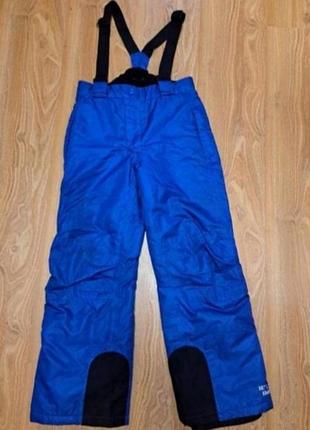 Теплые штаны полукомбенизон  crivit sports 134-140