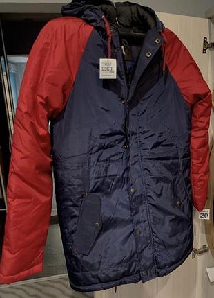 Чоловіча дуже тепла зимова куртка українського бренда verial. розмір м