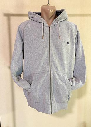 Зіп худі сіре timberland