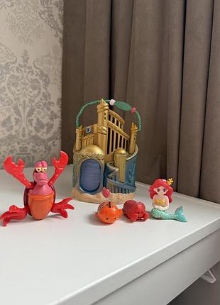 Ігровий набір disney animators' collection littles ariel palace play set.