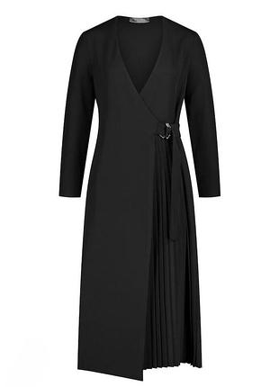 Шикарное миди платье на запах