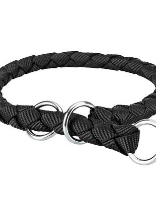 Нашийник-зашморг trixie "cavo" tx-143801 m 39-45 см 12мм чорний