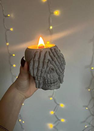 Свеча арома соевый воск 100%