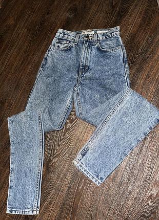 Джинсы american apparel high-waist, размер 24 (xs)
