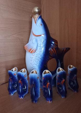Порцелянова статуетка рибки