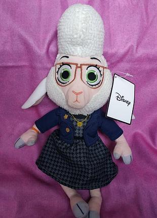 Мягкая игрушка зверополис - овечка мисс барашкис