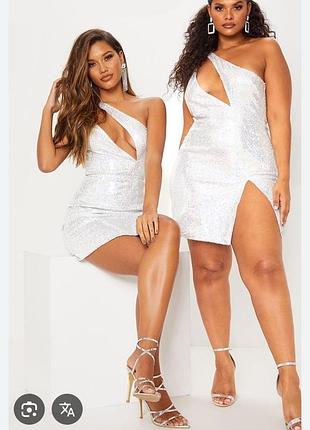 Стильна нарядна сукня в паєтки 🔥