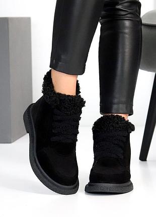 Стильные женские зимние ботинки