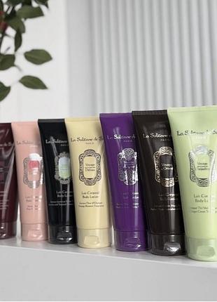 Лосьйони для тіла la sultane de saba lait corporel body lotion з різними ароматами.