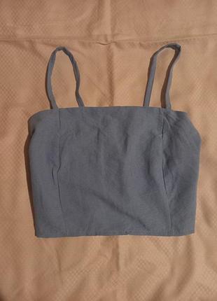 Женский топ на брительках размер s
