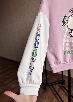 Светр з капюшоном оверсайз худі snoopy 3