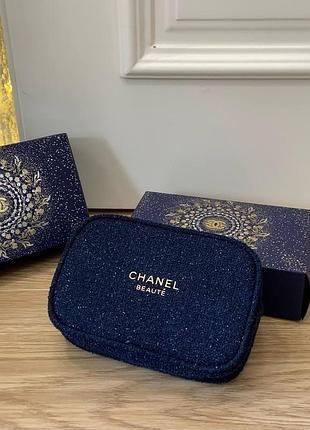 Косметичка chanel beauty - лимитированная рождественская коллекция 🎄